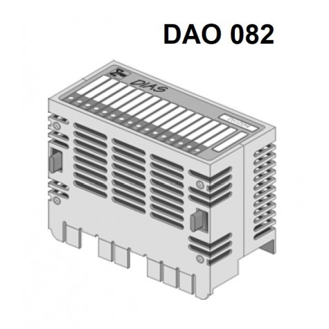 Модуль аналоговых выходных сигналов 8х0-20 mA SIGMATEK DIAS DAO 082